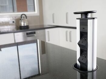 No more argie bargie in this kitchen