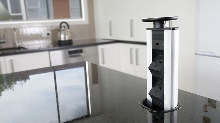 No more argie bargie in this kitchen